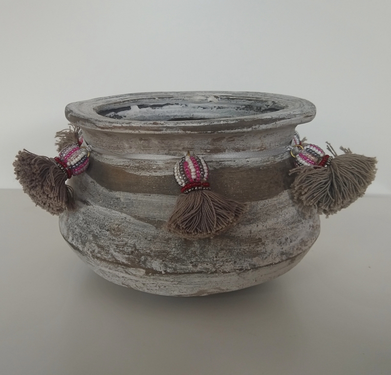 Oude kleipot uit India