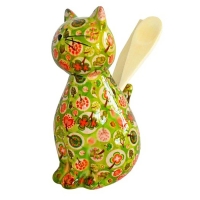 Pomme pidou spatelhouder kat Caramel