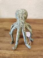 Metaal beeld octopus