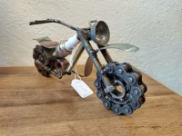 Miniatuur motor van oude metalen