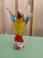 Murano style glazen ijsvogel