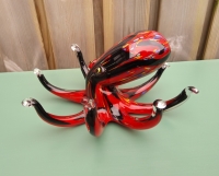 Murano style glazen octopus