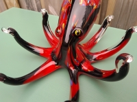 Murano style glazen octopus