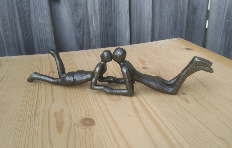 Beeldje liefdeskoppel