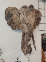 Wand ornament olifant