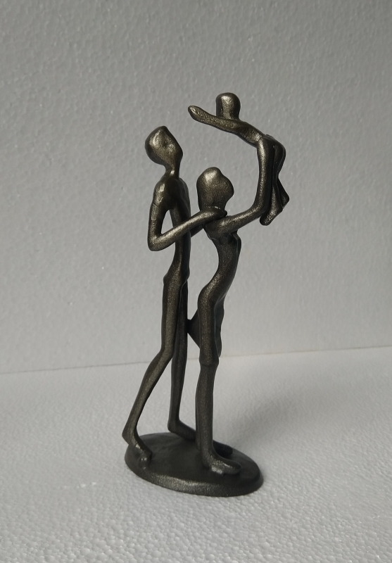 Design sculptuur "Familiegeluk"