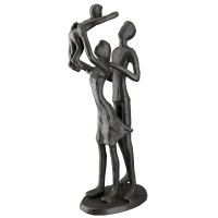 Design sculptuur "Familiegeluk"