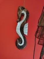Wanddecoratie zeepaardje