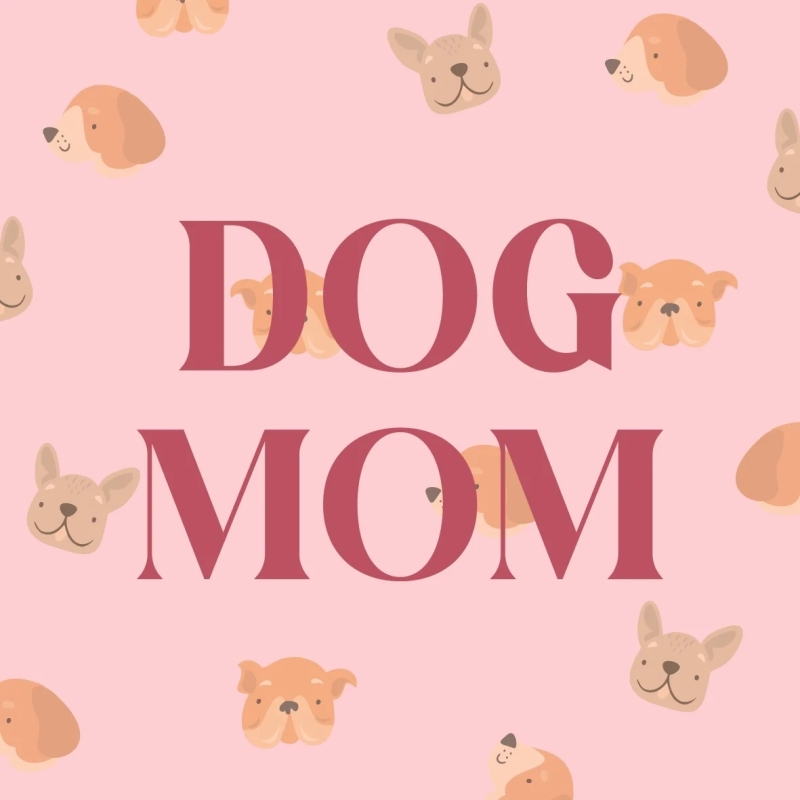 Tegeltje dog mom