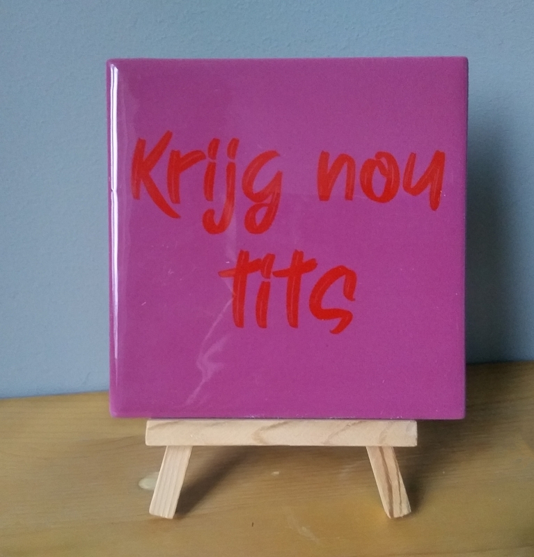 Tegeltje krijg nou tits