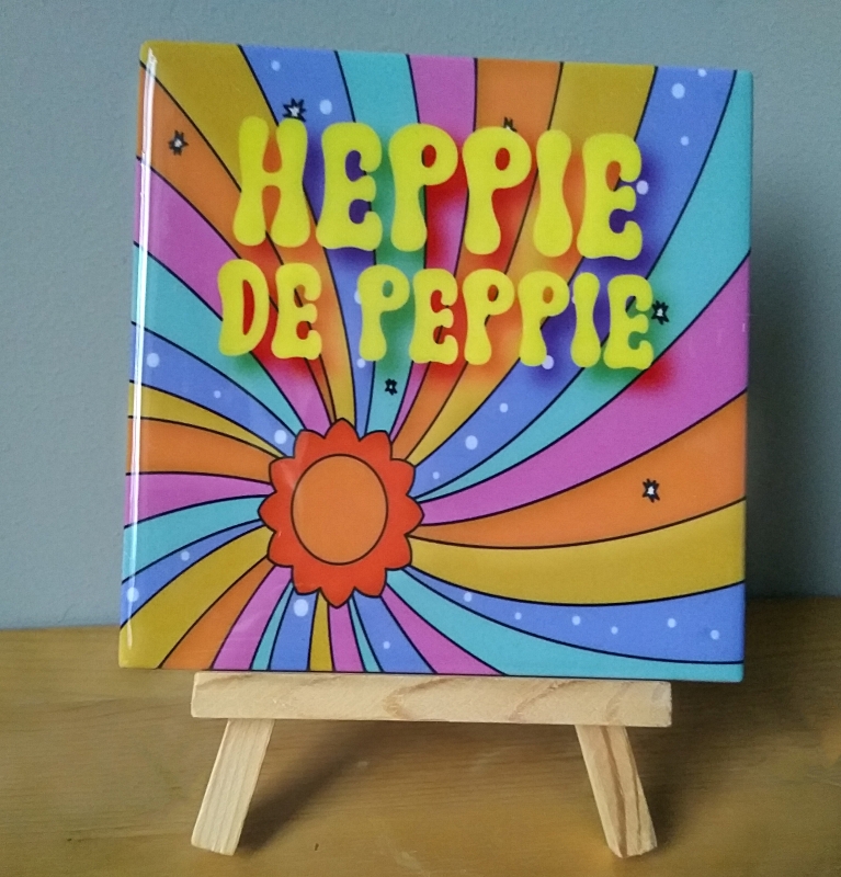 Tegeltje heppie de peppie