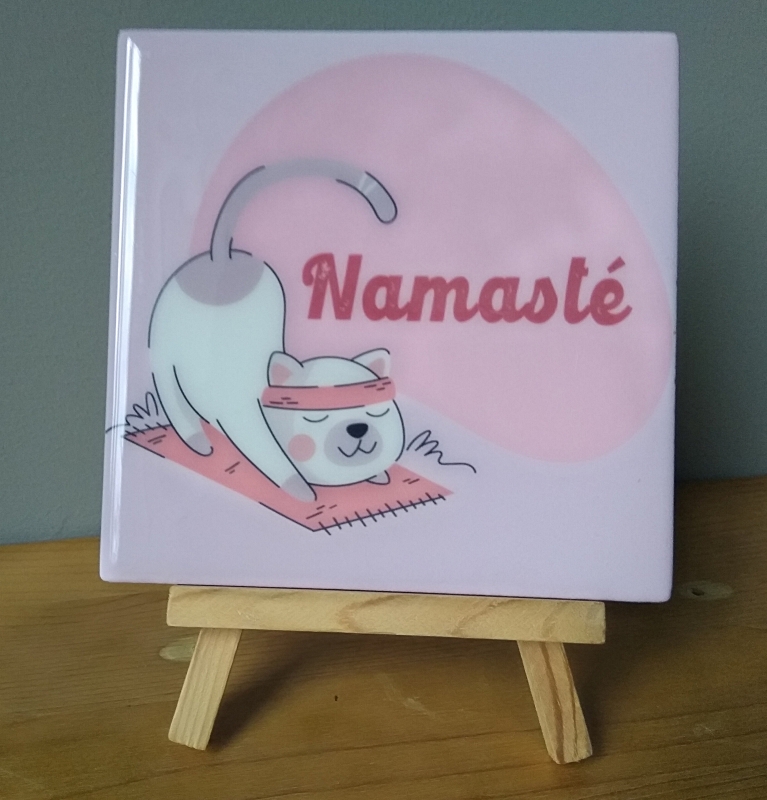 Tegeltje namaste