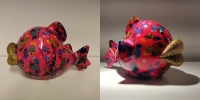 Pomme pidou spaarpot vis Kelly