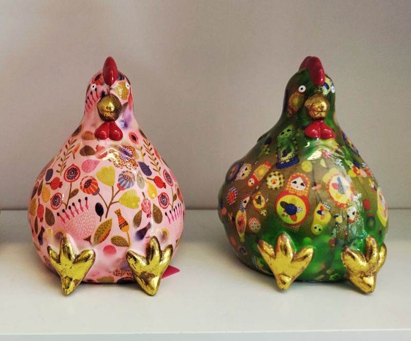 Pomme pidou spaarpot kip Claire