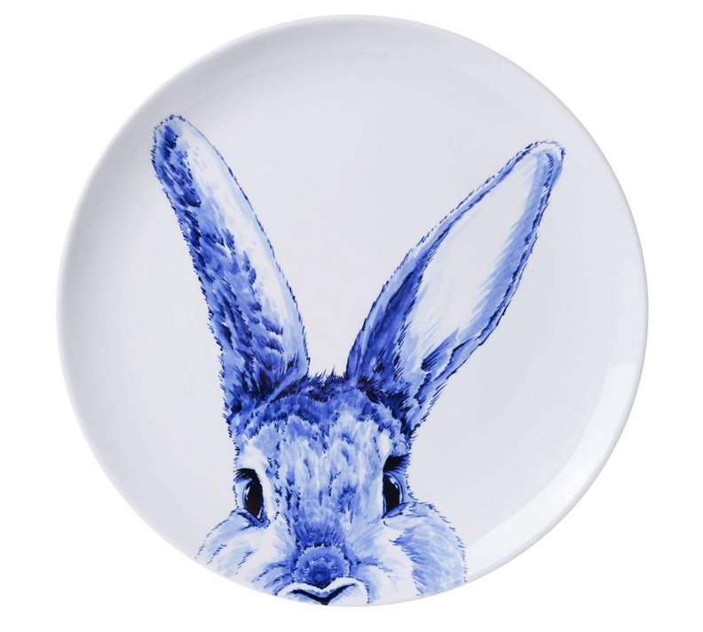 Wandbord haas Delfts Blauw