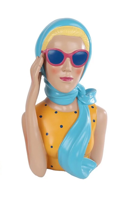 Beeld vrouw sixties zonnebril