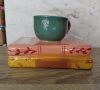 Kaarsenstandaard kopje koffie