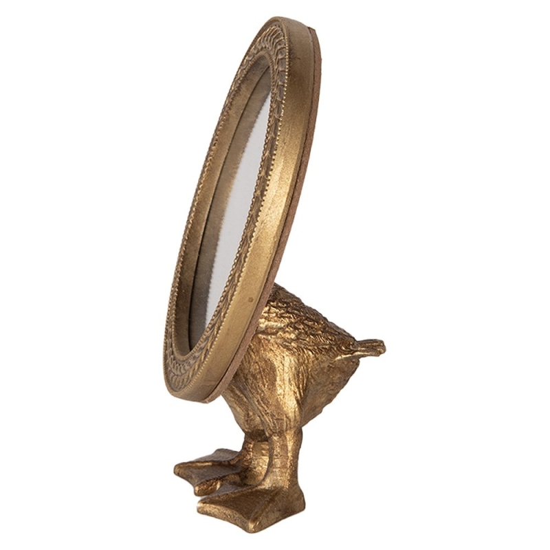 Decoratieve staande spiegeltje eendenpoot