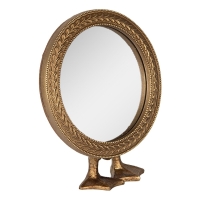 Decoratieve staande spiegeltje eendenpoot