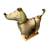 Hond Bella van gerecycled blik