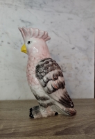 Aardewerk vaas papegaai