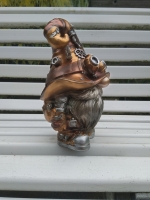 Beeld steampunk kabouter - 1