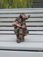Beeld steampunk kabouter - 2