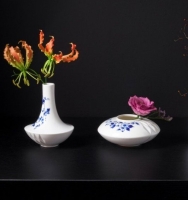 Tuitvaasje kersenbloem - Delfts Blauw