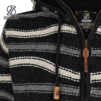 Shakaloha vest Luma antraciet met afritsbare capuchon