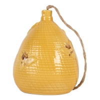 Decoratie vogelhuisje bijenkorf