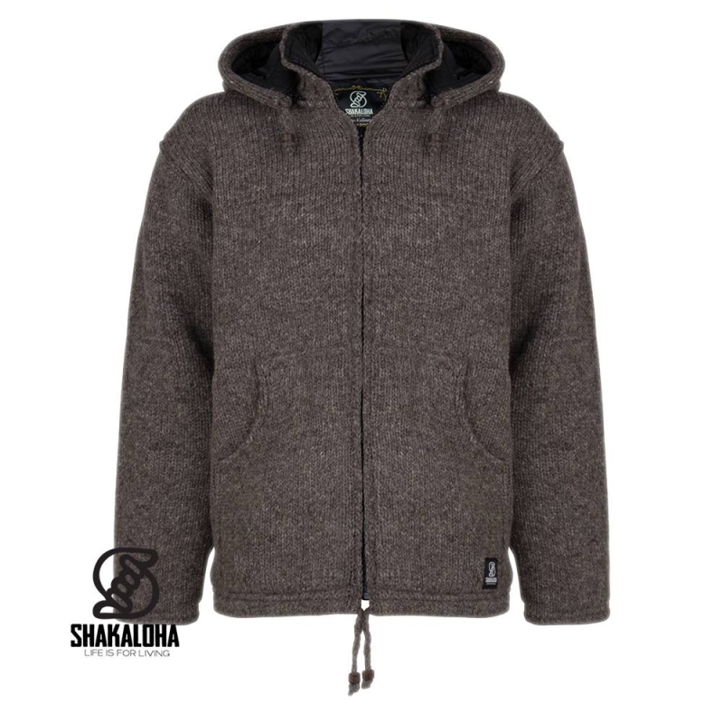 Shakaloha vest Breaker ZH licht bruin taupe