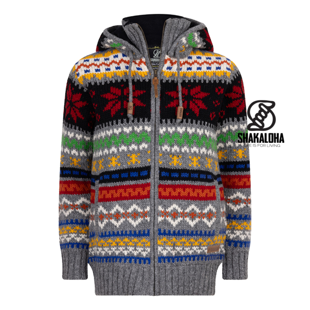 Shakaloha vest Husky multi ziphood