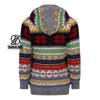 Shakaloha vest Husky multi ziphood