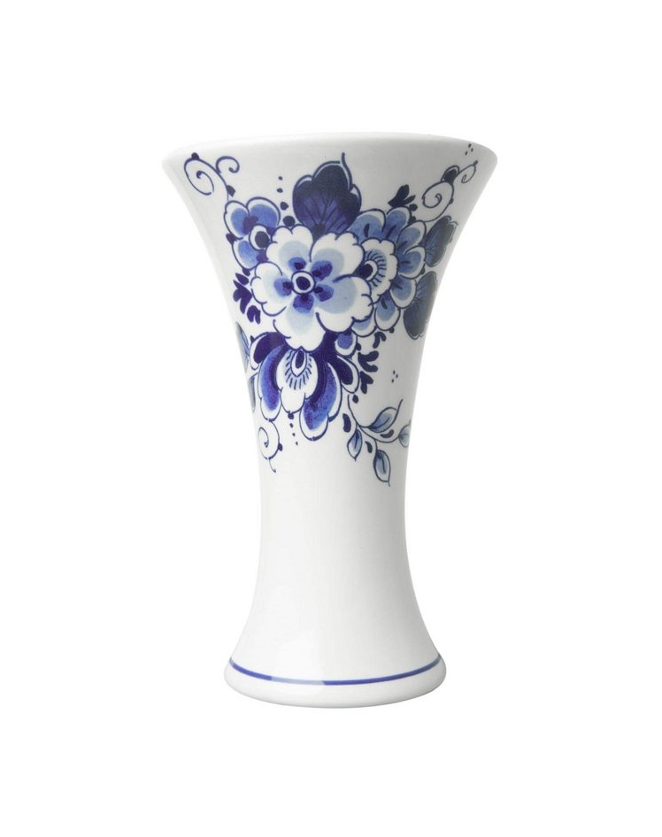 Kelkvaas bloemen - Delfts Blauw