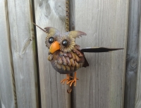 Decoratieve hang uil