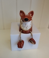 Beeldje vos met bungelbeentjes