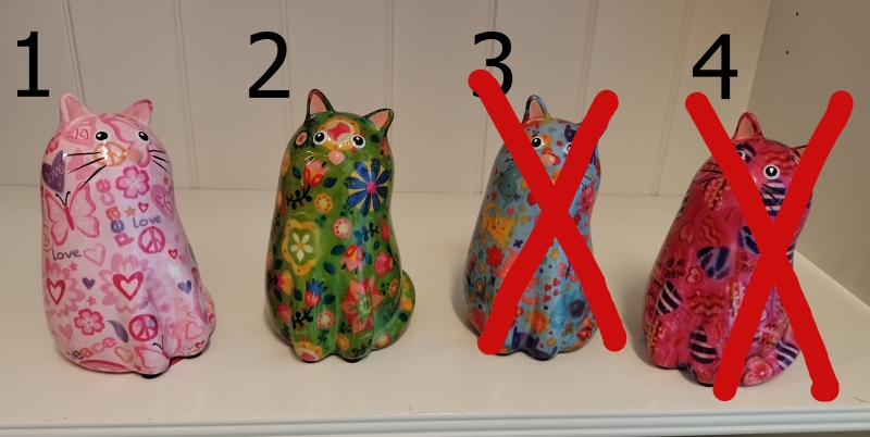 Pomme pidou spaarpot kat Clio