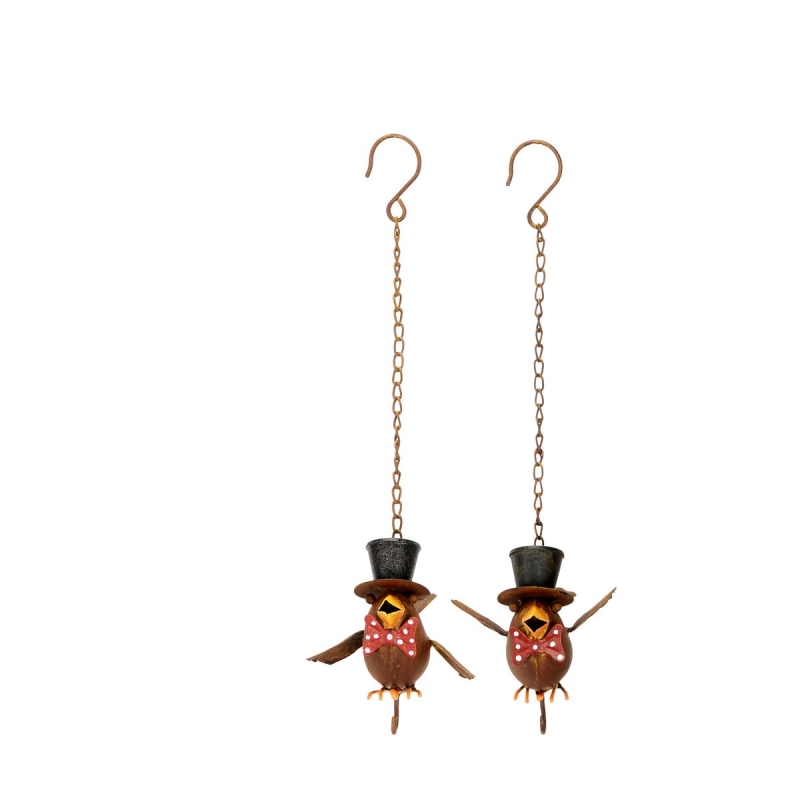 Decoratieve hang vogel