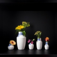 Blauw Bloesem vaas  - Delfts Blauw