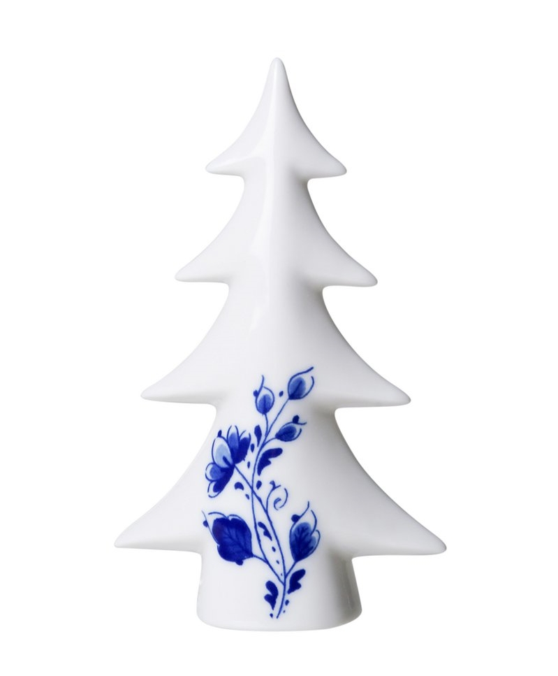 Kerstboom klein - Delfts Blauw