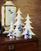 Kerstboom klein - Delfts Blauw