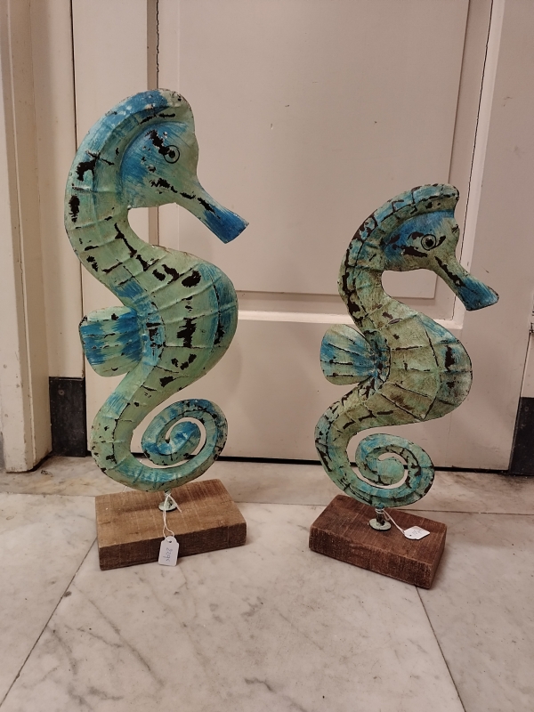 Zeepaardje metaal - S