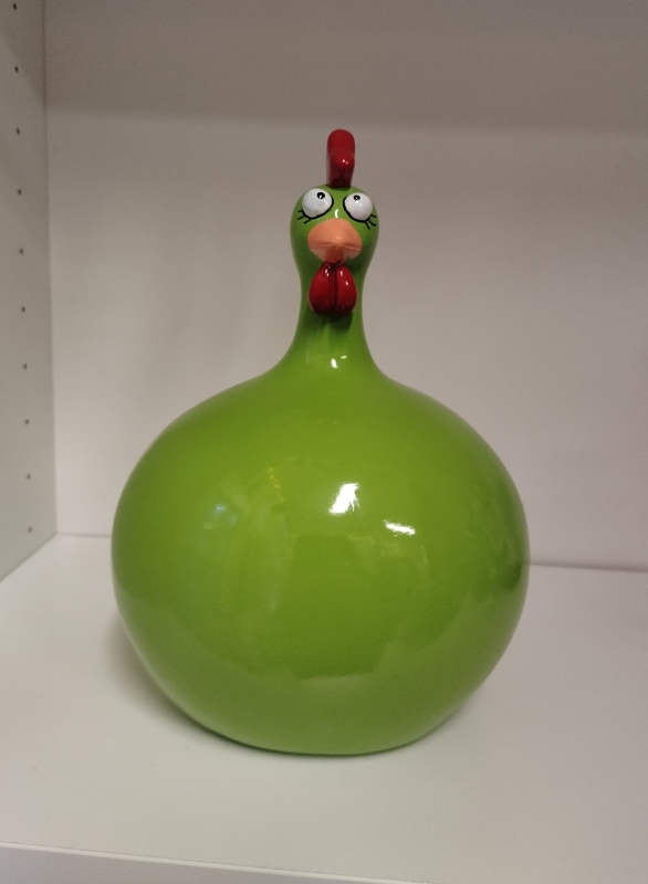 Bolle fantasy kip groen - M