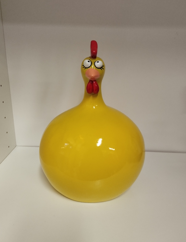 Bolle fantasy kip geel - M