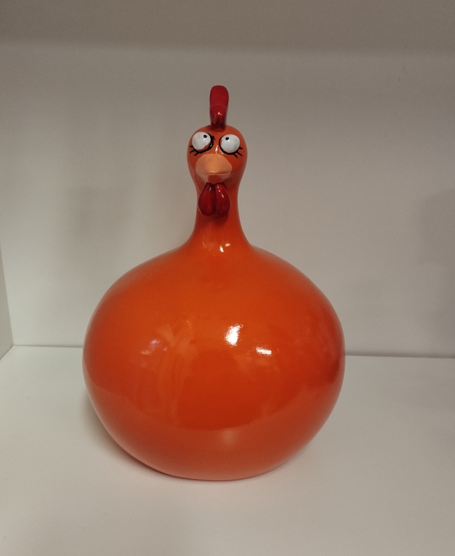 Bolle fantasy kip oranje - M