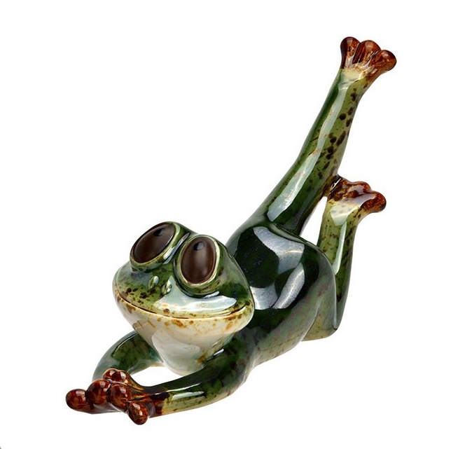 Beeldje yoga kikker - 3