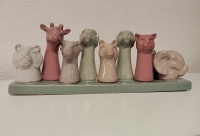 Vaasje dierenkoppen - M