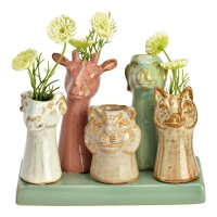 Vaasje dierenkoppen - S