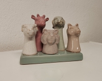 Vaasje dierenkoppen - S