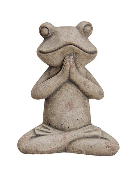 Beeld yoga kikker - 3